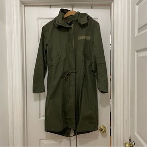 H&M L.O.G.G. army green jacket